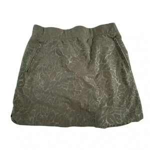Orvis Women's Black Embossed Pull-On Skort SIZE-SMALL